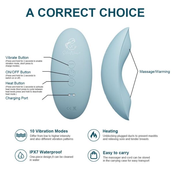 SilverNurse®Lactation Massager - Image 6